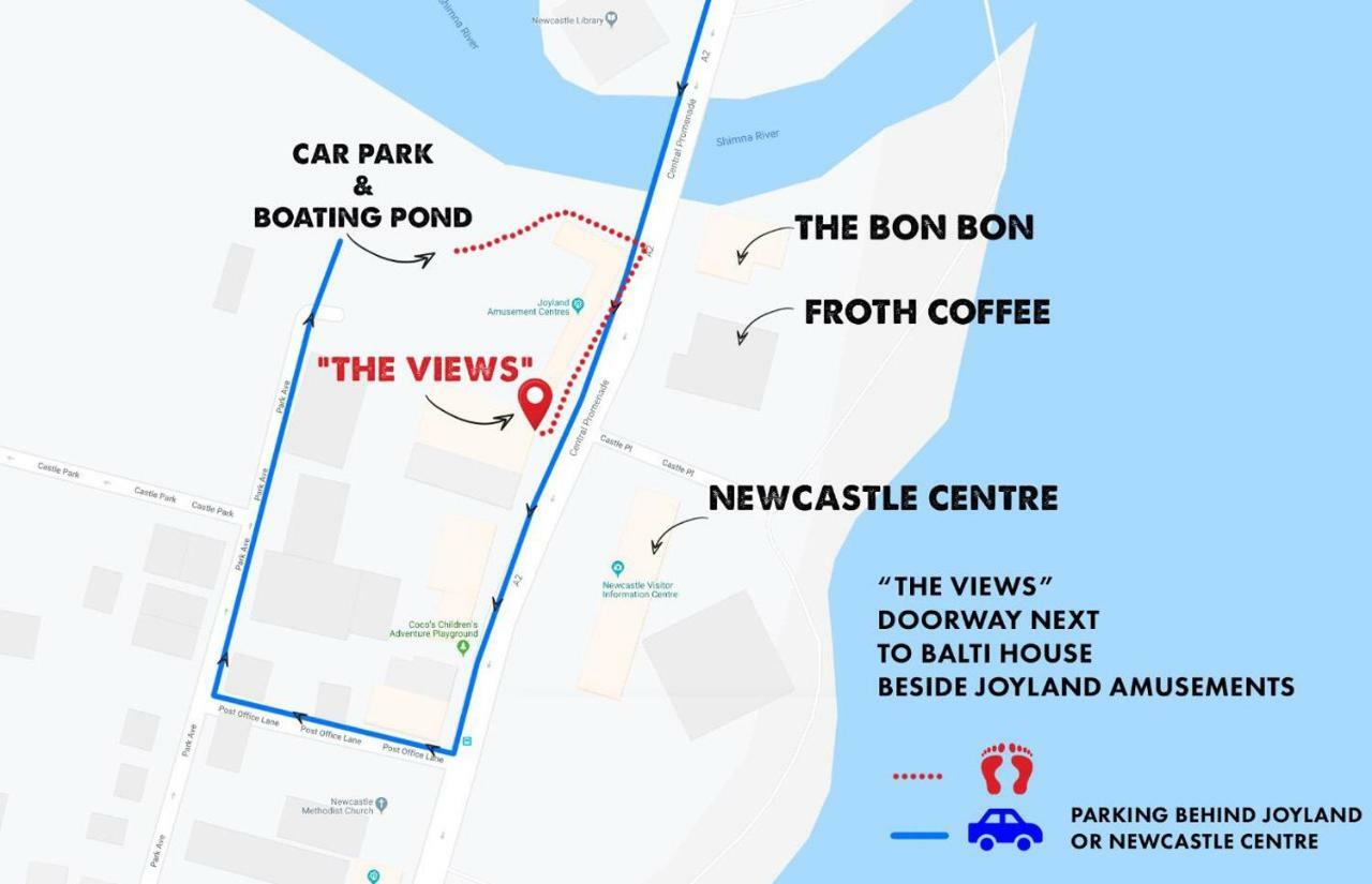 The Views Apartment Newcastle  Ngoại thất bức ảnh